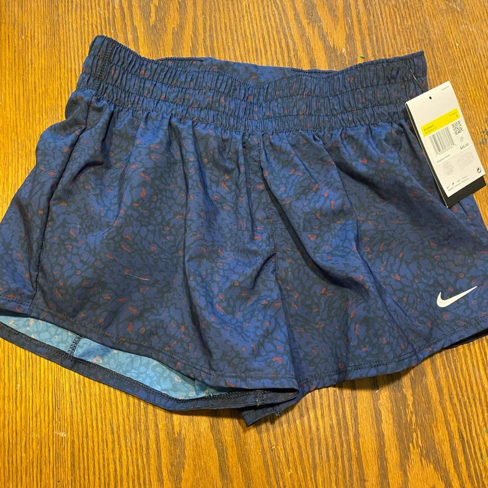 Nike Women's Blue Athletic Shorts. Size Small